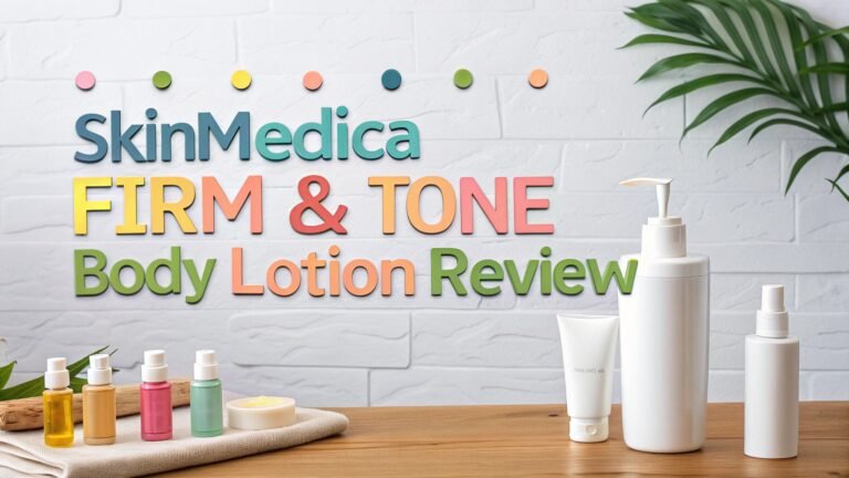 SkinMedica Firm & Tone Body Lotion Review: Smooth Skin