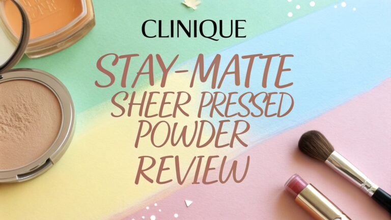 Clinique Stay-Matte Sheer Pressed Powder Review