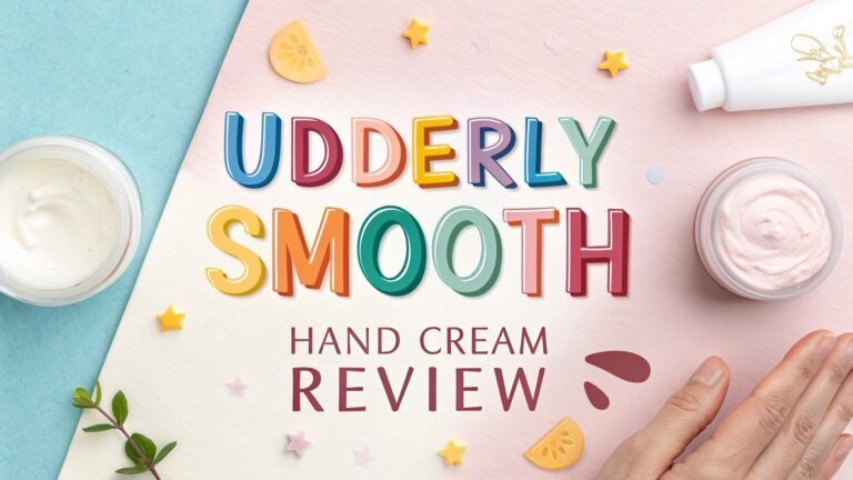 Udderly Smooth Hand Cream Review: Silky Soft Hands