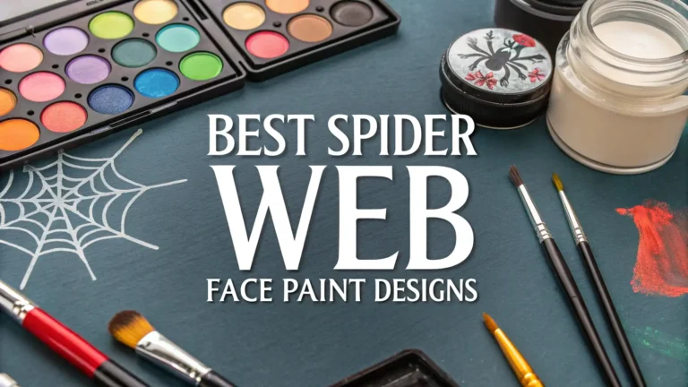 9 Best Spider Web Face Paint Designs This Halloween 2026