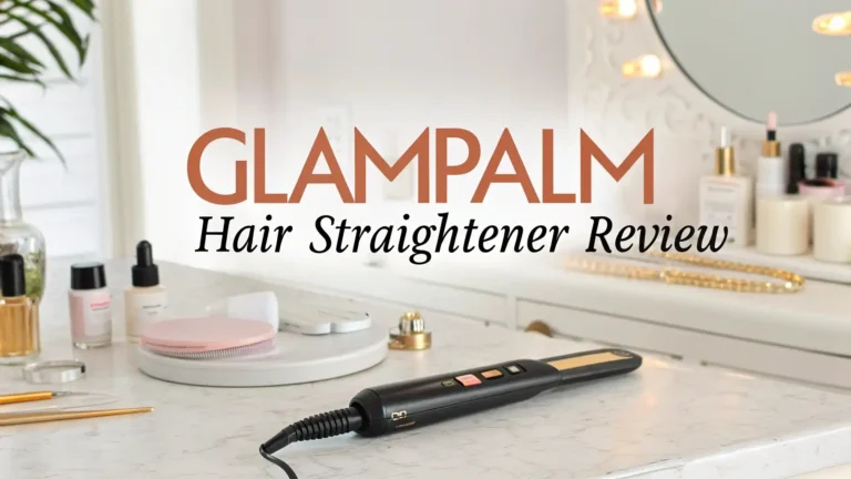 GLAMPALM Hair Straightener Review 2026: That Actually Works