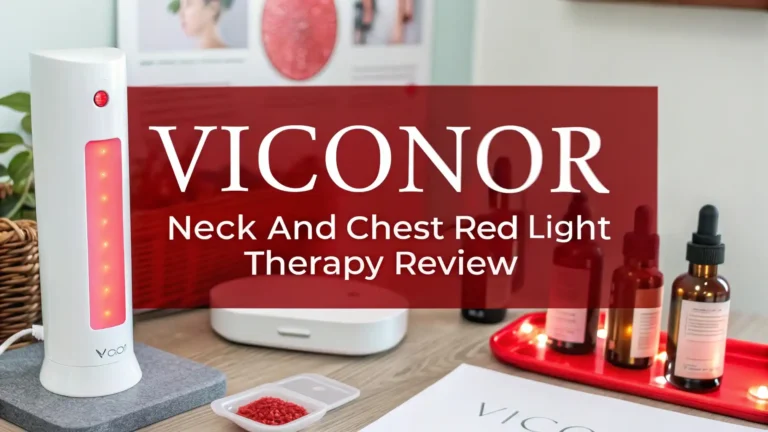 Viconor Neck and Chest Red Light Therapy Review: Ultimate Guide