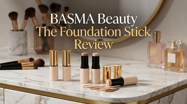 BASMA Beauty The Foundation Stick Review 2026: Does It Look Cakey?