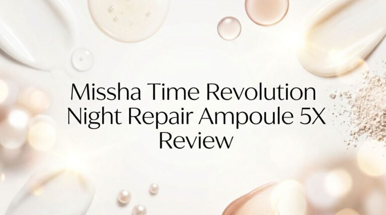 Missha Time Revolution Night Repair Ampoule 5X Review 2026