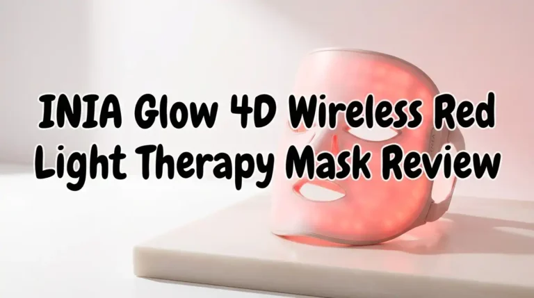 INIA Glow 4D Wireless Red Light Therapy Mask Review 2026