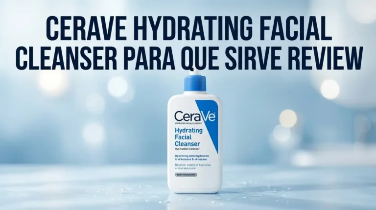 CeraVe Hydrating Facial Cleanser Para Que Sirve Review 2026