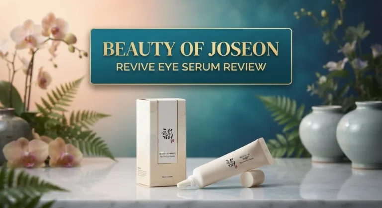 Beauty of Joseon Revive Eye Serum Review 2026: Worth It?
